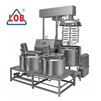 Vacuum homogenizer system